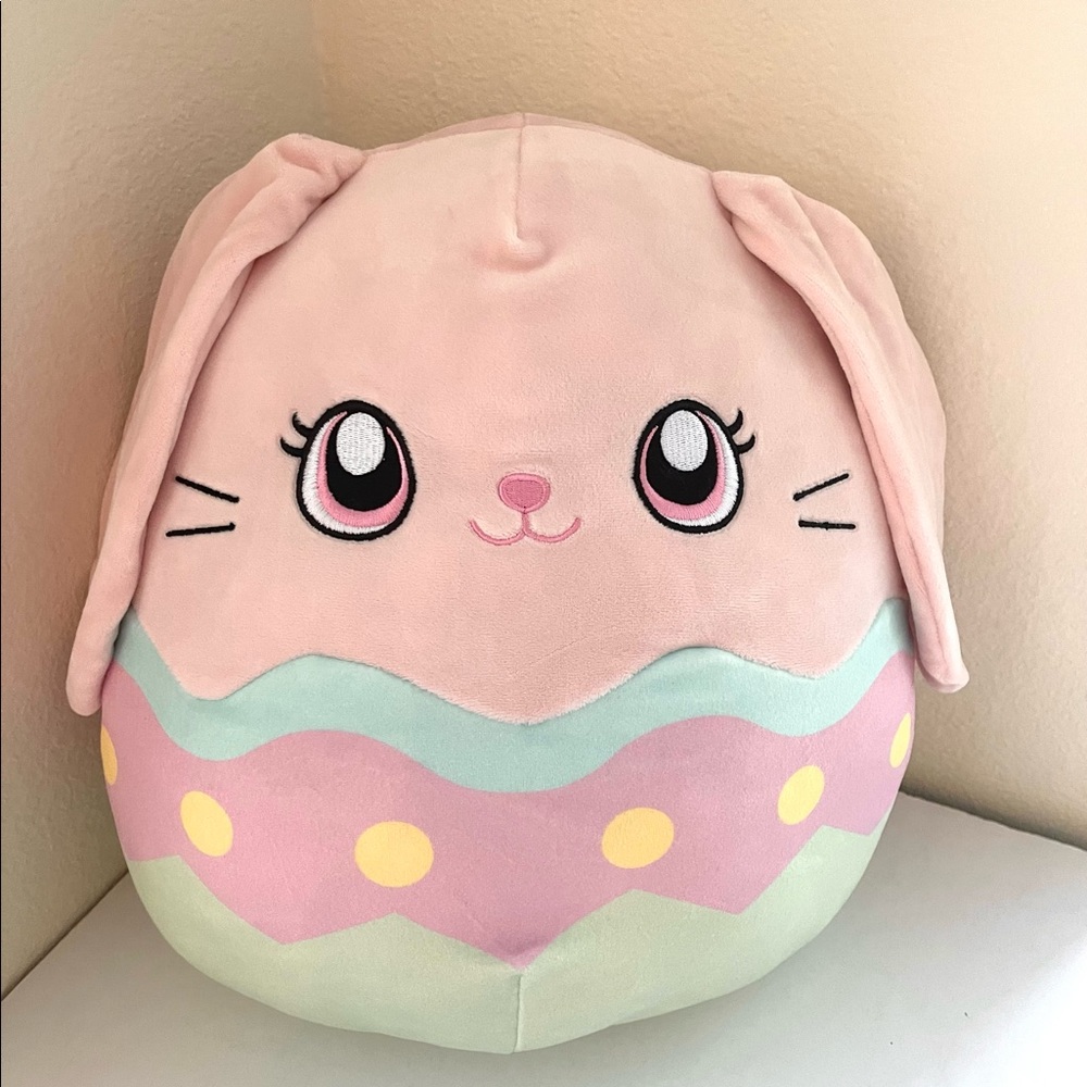 Squishmallow 12” Bop Bunny in Easter Egg 2022 Soft Anime Plush Toy,NWT - Picture 6 of 8